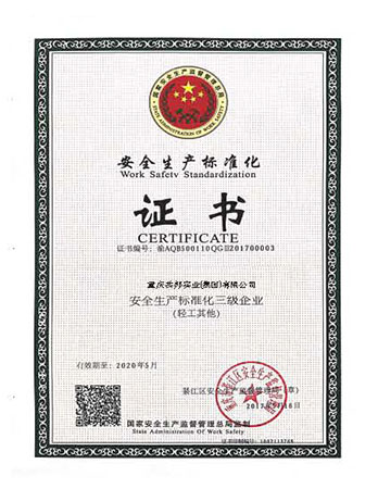 安全生產(chǎn)標準化